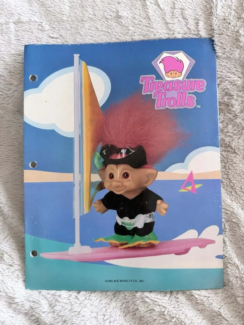 The Fantastic World of Lisa Frank Trapper Keeper & 6 folders